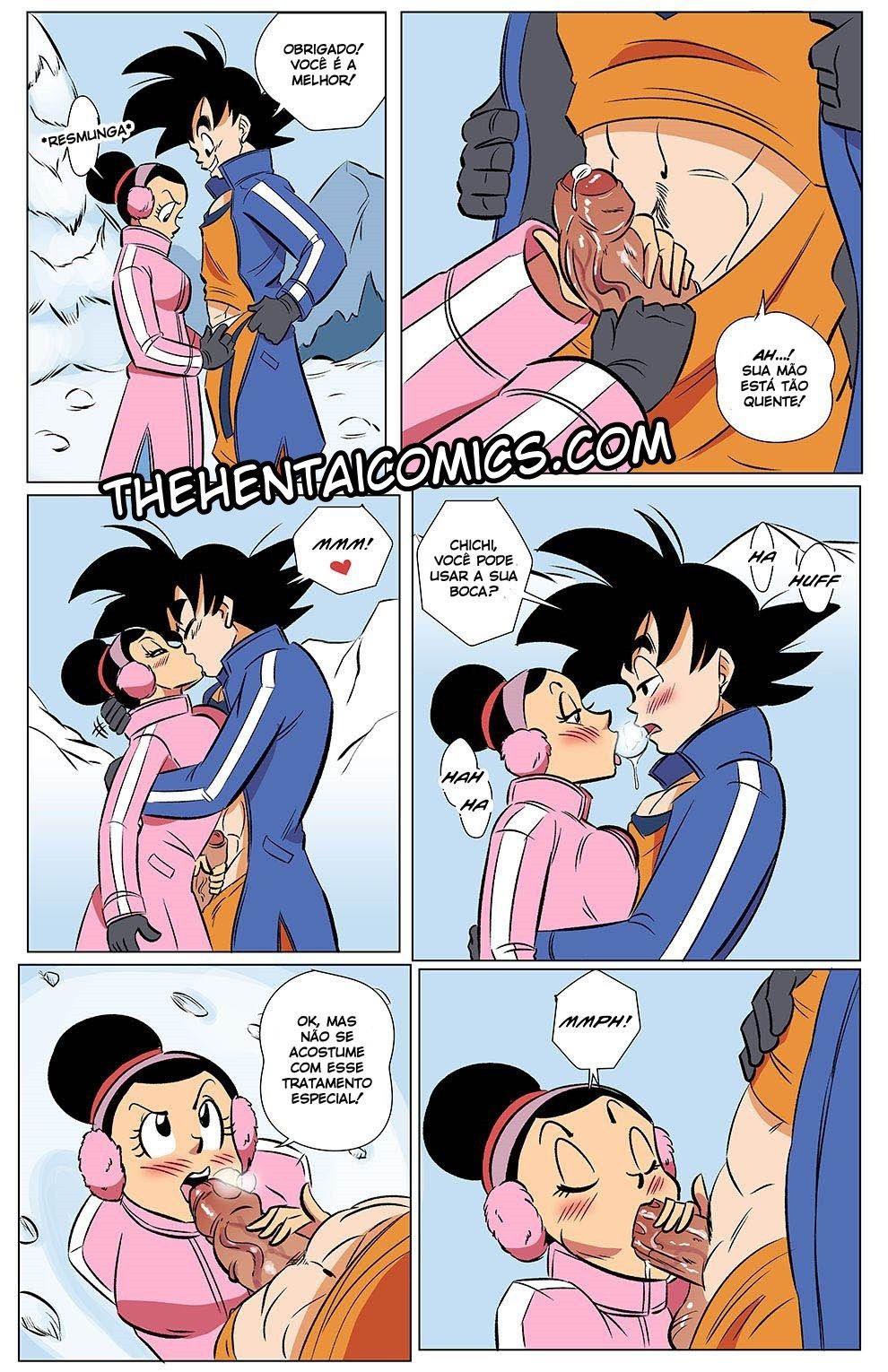 Dragon Ball Pornô Putaria No Frio imagem