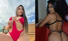 Video Raissa Oliveira nua Onlyfans tomando banho